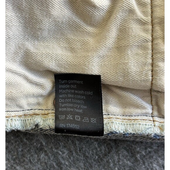 Flint And Tinder Selvedge Jeans Men's Sz 31x30 Slim Fit Dark Wash Huckleberry - Picture 8 of 14